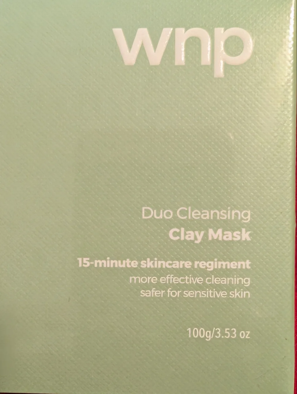 Duo Cleansing Clay Mask - Mint Green